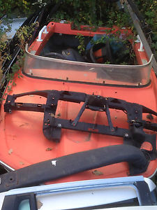 HARDWOOD BOAT with trailer no engine 15 ft feet