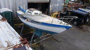 Tankard 23 Vintage Classic Sea Ocean Cruising Project Yacht Boat Sailing Engine