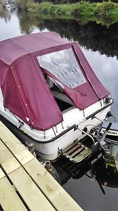 Shetland Family Four 17'5" Reg in 1987. No: 9746 Suzuki 15HP 2 stroke outboard