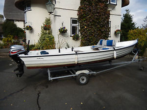 Fishing-Leisure Dinghy 15 ft with 9.9 hp Mariner engine