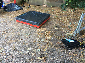 Narrowboat Roof Storage Box with cover
