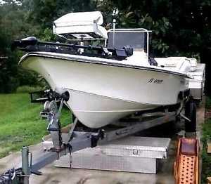 1997 Kenner Center Console Boat, Mercury Black Max 150HP, Trailer **FRESH WATER