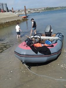 4m avon searider rib boat