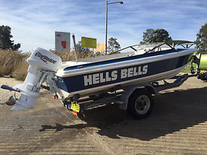 Haines Hunter 1600SO ski boat 140hp evinrude
