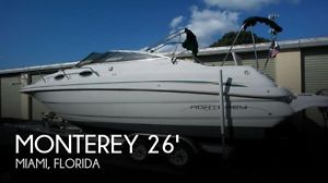 1998 Monterey 262 Cruiser