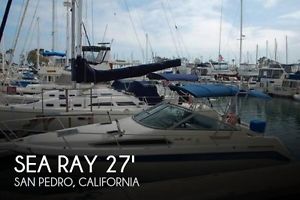1992 Sea Ray 270 Sundancer