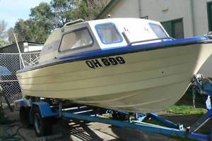 Savage 4.9M Half Cabin Boat