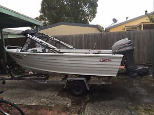 Stacer Seahawk 4.0M Alumunium Ready to go!