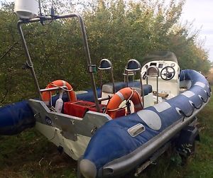 Ribquest 6.3m RIB & trailer