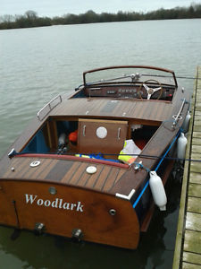 classic wooden boat