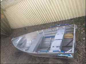 3M tinny with 15hp motor.