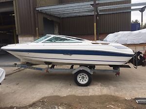 Sea Ray 180 speed boat power motor waterski trailer mercruiser