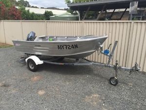 Ally craft 375 Aluminium Boat