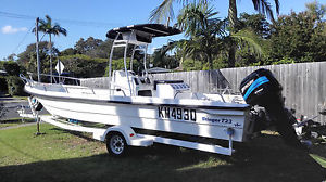 Stinger 723 custom with Mercury 90Hp longboat