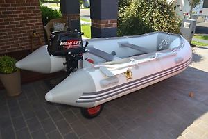 Inflatable Boat, Kastel 3.2 Metres with 5HP Mercury 4 stroke