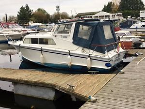 23ft Cleopatra boat with twin perkins engines