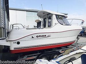 2008 ARVOR 190 VW75 DIESEL INBOARD FISHING MOTOR SHAFT CABIN POWER MOTOR BOAT