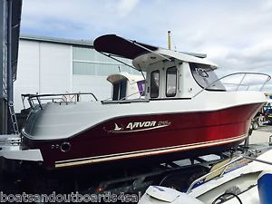 2007 ARVOR 215as DIESEL INBOARD FISHING MOTOR SHAFT CABIN POWER MOTOR BOAT