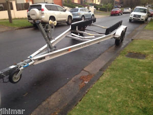 2011 Magic Tilt aluminium boat trailer suit up to 6.5m - Rego till March 2017