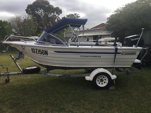 Horizon 415 Easy Fisher RA 40 Suzuki 2010 aluminium boat