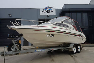 2001 Whittley Monterey 580 Cabin Cruiser Boat Cruising Fishing Boating Inboard