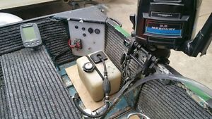 Tinnie Boat 11ft with Trailer and Mercury Outboard