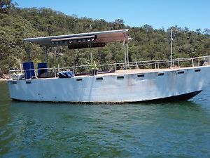 Boat 40 ft on mooring Hawkesbury River weekender
