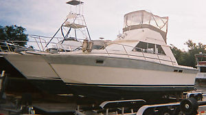 1988 Silverton Convertible Fly Bridge Cabin Cruiser