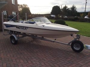 Fletcher Arrowflyte ski power boat 14'