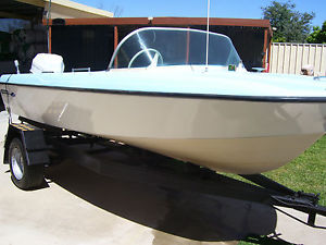 PONGRASS FLEET V156 16 FT RUNABOUT  115 HP EVINRUDE POWER TILT/ TRIM