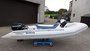 2010 BRIG FALCON 300S with Mercury 15hp FourStroke Engine RIB TENDER