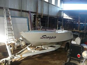 Wooden  speed ski boat 292 Y block Ford V8 Seacraft Unfinished project