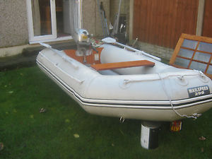 MAILSPEED 2.9M INFLATABLE DINGHY TENDER HONDA 4 STROKE OUTBOARD COMPLETE PACKAGE