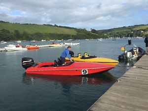 Bernico 19 boat trailer (phantom ring race boat)
