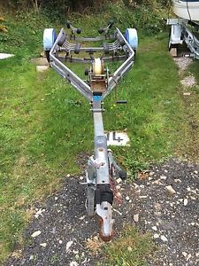 Snipe roller coaster boat trailer