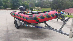 Boat semi Inflatable ex surf rescue