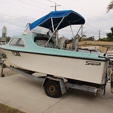 stejcraft half cabin 14 foot