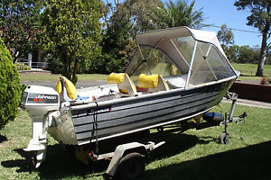 SAVAGE ALUMINIUM BOAT 3.8M