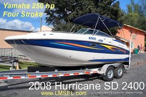 2008 HURRICANE 2400 SUNDECK
