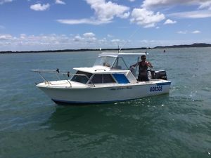 Stylecraft Nova half cabin with 140 Suzuki outboard
