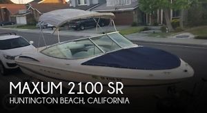 2003 Maxum 2100 SR