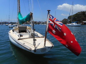 Halverson 30ft classic yacht C1931 sailing history for sale WoW! (sydney) No Res