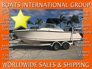 2006 MAKO 216 DC Dual Console w trailer + 225 Optimax