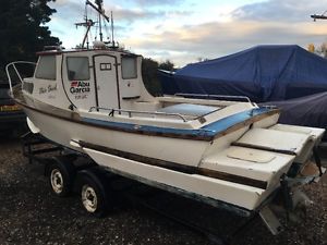 FISHING BOAT DEISEL PROJECT TWIN AXLE TRAILER