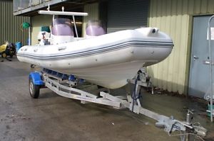 BRIG EAGLE 500HTC RIB  YAMAHA 80hp TRAILER - 2 Owners & Low Hours - PX Welcome