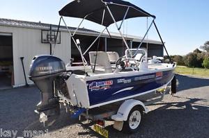 Quintrex Explorer Trophy 4.0 with 30hp Yamaha 4 Stroke & Side Console & iPilot