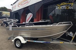 Tinnie - Outlaw Blue Fin 4 meter 30 HP Mercury ElectricStart