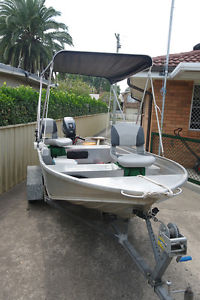 Quintrex Eclipse 370 Traveller  - Yamaha 15HP (15FMH) 2 Stroke