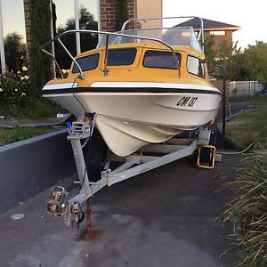 Swiftcraft seagull fibreglass boat