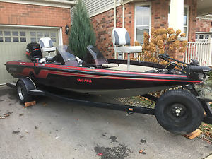 1995 NITRO 190 DC BASS BOAT WITH UPGRADE 2001 150 HP YAMAHA VMAX